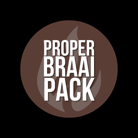 Proper Braai Pack - Mopane - Braaihout - Braaihoutshop