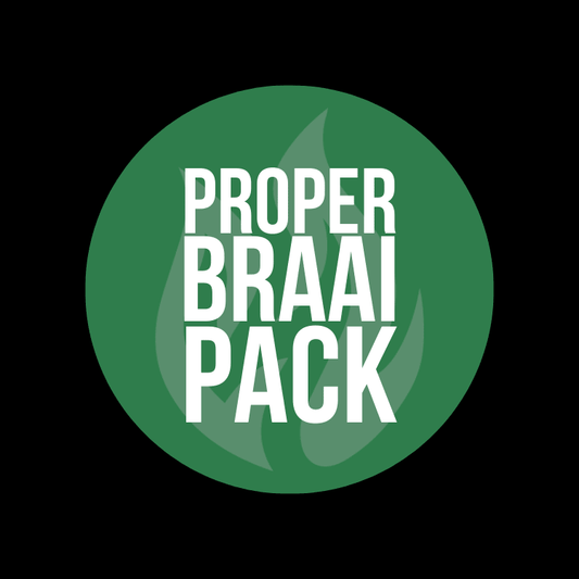 Proper Braai Pack – Sekelbos - Braaihout - Braaihoutshop