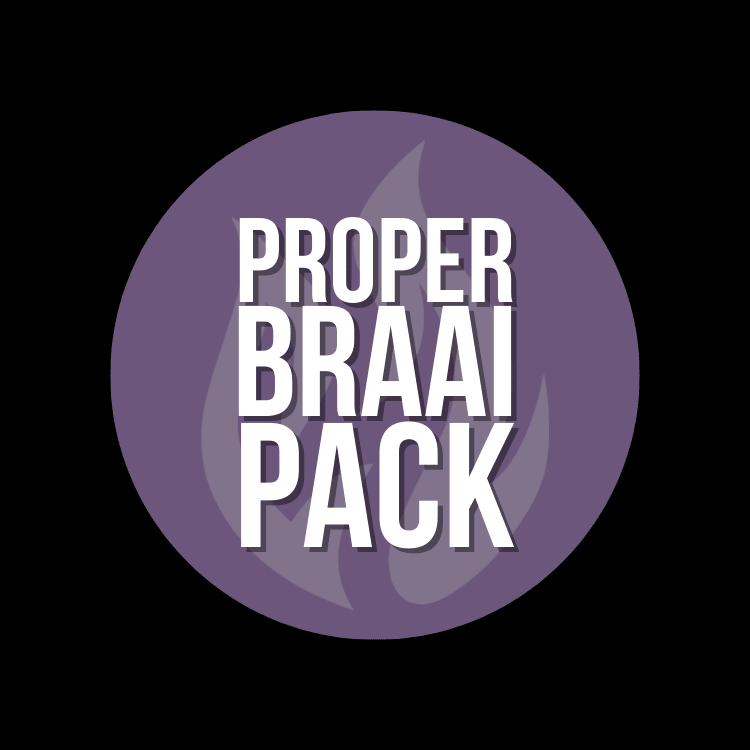 Proper Braai Pack - Swarthaak - Braaihout - Braaihoutshop