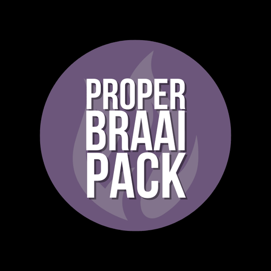 Proper Braai Pack - Swarthaak - Braaihout - Braaihoutshop